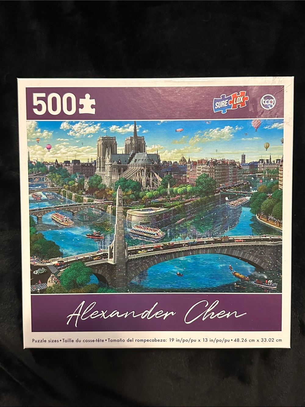 Norte Dame Alexander Chen 500 Piece Puzzle Brand New